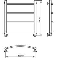 Luxon R 60x50 (нижнее подключение) Image #2