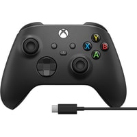 Microsoft Xbox + USB-C кабель (черный) Image #1