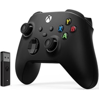 Microsoft Xbox + беспроводной адаптер (черный) Image #2