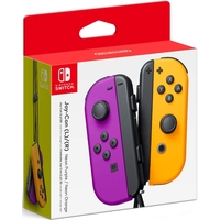 Nintendo Joy-Con (неоновый фиолетовый/неоновый оранжевый) Image #2