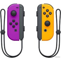 Nintendo Joy-Con (неоновый фиолетовый/неоновый оранжевый) Image #1