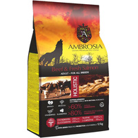 Ambrosia Adult All Breeds Beef & Fresh Salmon (для всех пород с говядиной и лососем) 12 кг