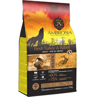 Ambrosia Adult All Breeds Fresh Turkey & Rabbit (для всех пород с индейкой и кроликом) 12 кг