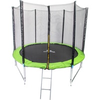 Skyjump Pro 252 см - 8ft (с внешней сеткой и лестницей)