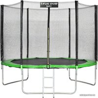 Atlas Sport 252 см - 8ft Basic (с лестницей, внешняя сетка, зеленый)