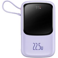 Baseus Qpow Pro Digital Display Fast Charge 22.5W 20000mAh (сиреневый)