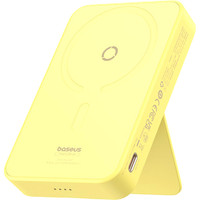 Baseus MagPro Magnetic Bracket Wireless Fast-Charging Power Bank 20W 5000mAh (желтый)