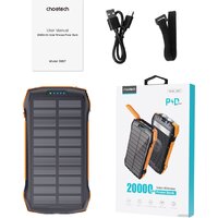 Choetech B657 20000mAh (черный/оранжевый) Image #4