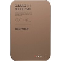 Momax Q.Mag X1 Magnetic IP117A 10000mAh (коричневый)