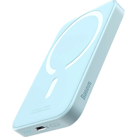 Baseus Magnetic Mini Wireless Fast Charging Power Bank 20W 6000mAh (голубой) Image #1
