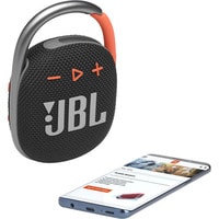 JBL Clip 4 (черный/оранжевый) Image #6