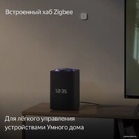 Яндекс Станция Макс (с хабом умного дома Zigbee, графит) Image #7