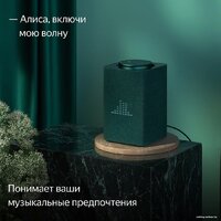 Яндекс Станция Макс (с хабом умного дома Zigbee, зеленый) Image #10