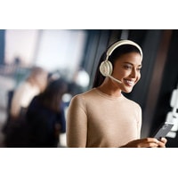 Jabra Evolve2 65 MS Stereo USB-A (бежевый) Image #7