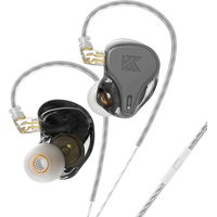 KZ Acoustics DQ6s (с микрофоном, серый)