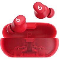 Beats Solo Buds (прозрачный красный)