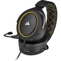 Corsair HS60 Pro Surround (черный/желтый) Image #5