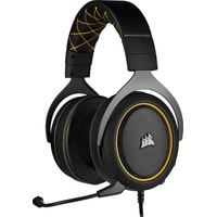 Corsair HS60 Pro Surround (черный/желтый) Image #1