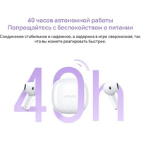 HONOR Earbuds X6 (белый, международная версия) Image #8