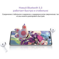 HONOR Earbuds X6 (белый, международная версия) Image #9