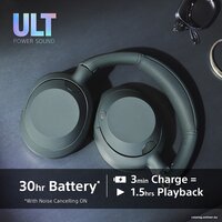 Наушники Sony ULT Power Sound Wear WH-ULT900N (черный) - Изображение №8 — Chaika Market