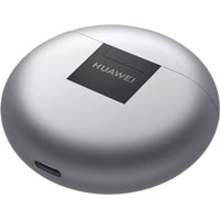 Huawei FreeBuds 4 (мерцающий серебристый, международная версия) Image #10