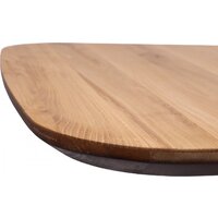 ОКА Вейв 120-160x80 (дуб натуральный/черный) Image #3
