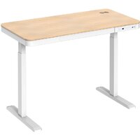 ErgoSmart Charged Desk (натуральное дерево/белый) Image #1