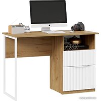 Трия Хилтон тип 1 (дуб крафт золотой/белый матовый) Image #4