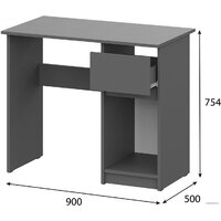 Mio Tesoro Денвер 0.9м (графит серый) Image #4