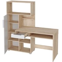 НК-Мебель Квадро 74260155 (дуб сонома/белый) Image #2