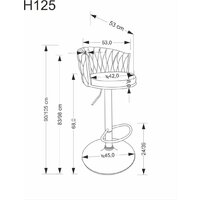 Halmar H125 (серый/черный) Image #2