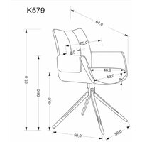 Halmar K579 (серый) Image #11