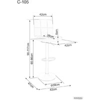 Signal C105 Velvet (bluvel 19 черный) Image #2