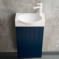 Lauter Тумба под умывальник Из искусственного мрамора Amelia 40 (гранатовый п/мат) Image #7