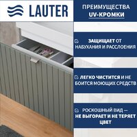 Lauter Тумба под умывальник Melisa 60 (серо-зеленый п/мат) Image #3