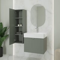 Lauter Тумба под умывальник Melisa 60 (серо-зеленый п/мат) Image #8