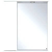 Misty Лира - 60 Зеркало-шкаф с 1 шкаф. левый, белая эмаль - П-Лир04060-013Л