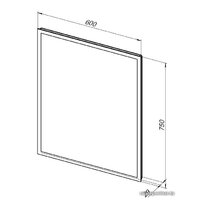 Aquanet Зеркало Оптима 60x75 Led 288963 Image #7