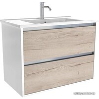 ЗОВ Тумба под умывальник Парма 60 P60LWP0MWHMC1A (белый/белый галифакс)