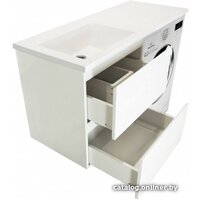 Эстет Тумба Dallas Luxe ФР-00002296 с умывальником Dallas 115 (левая) Image #3