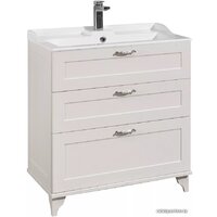 Акватон Тумба Леон 80Н 1A1863K0LBPS0 с умывальником Фабиа 800 (белый) Image #1