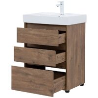 Aquanet Тумба с умывальником Nova Lite 60 307074 (дуб рустикальный) Image #4