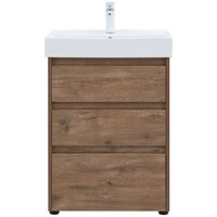 Aquanet Тумба с умывальником Nova Lite 60 307074 (дуб рустикальный) Image #3