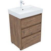 Aquanet Тумба с умывальником Nova Lite 60 307074 (дуб рустикальный) Image #8