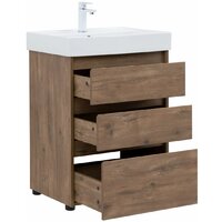 Aquanet Тумба с умывальником Nova Lite 60 307074 (дуб рустикальный) Image #6