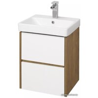 Акватон Тумба с умывальником Сканди 45 1A2516K0SDZ90 (белый/дуб рустик) Image #1