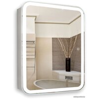Silver Mirrors Шкаф с зеркалом Фиджи flip 60x80 LED-00002472 Image #1