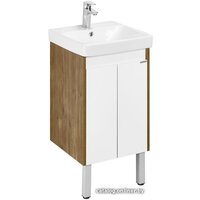 Акватон Тумба с умывальником Сканди Doors 45 1A2787K0SDZ90 (белый/дуб рустикальный) Image #6