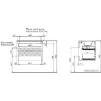 Aquanet Тумба под умывальник Алвита 70 303909 Image #10